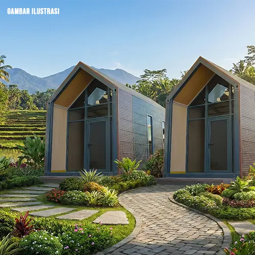 Villa Prefab Minimalis
