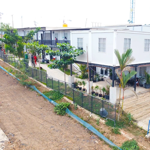 Kantor Lapangan Custom Prefab