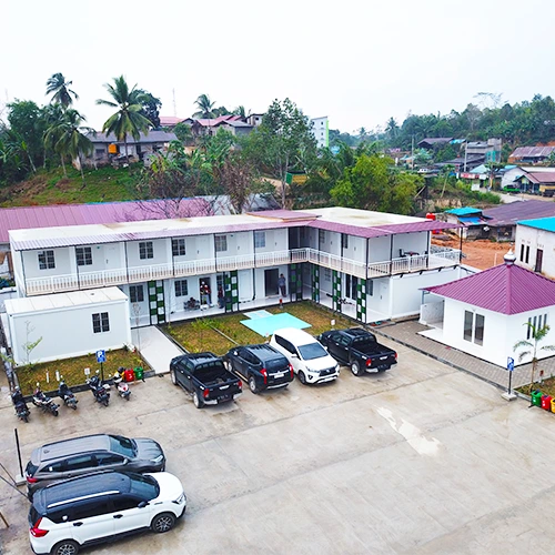 Bedeng Proyek Modern Nusantara Prefab