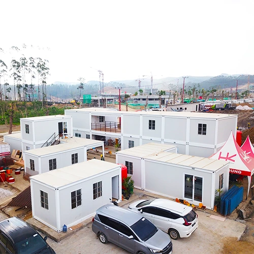 Bedeng Proyek Modern Nusantara Prefab