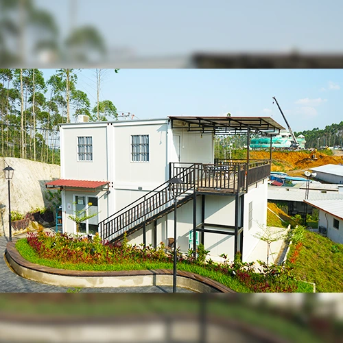 Bedeng Proyek Modern Nusantara Prefab