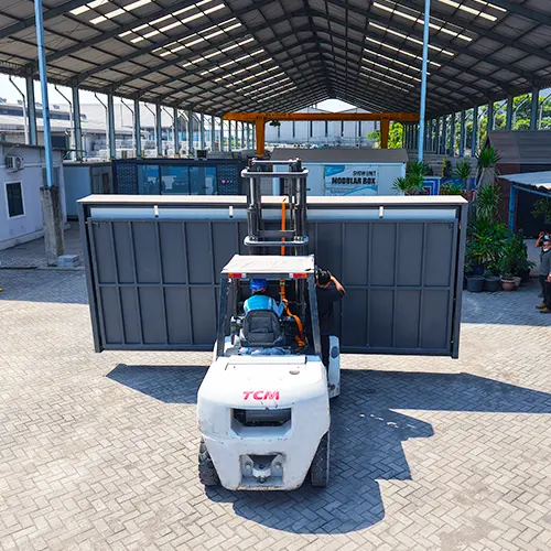 Bangunan Expandable Modular Box