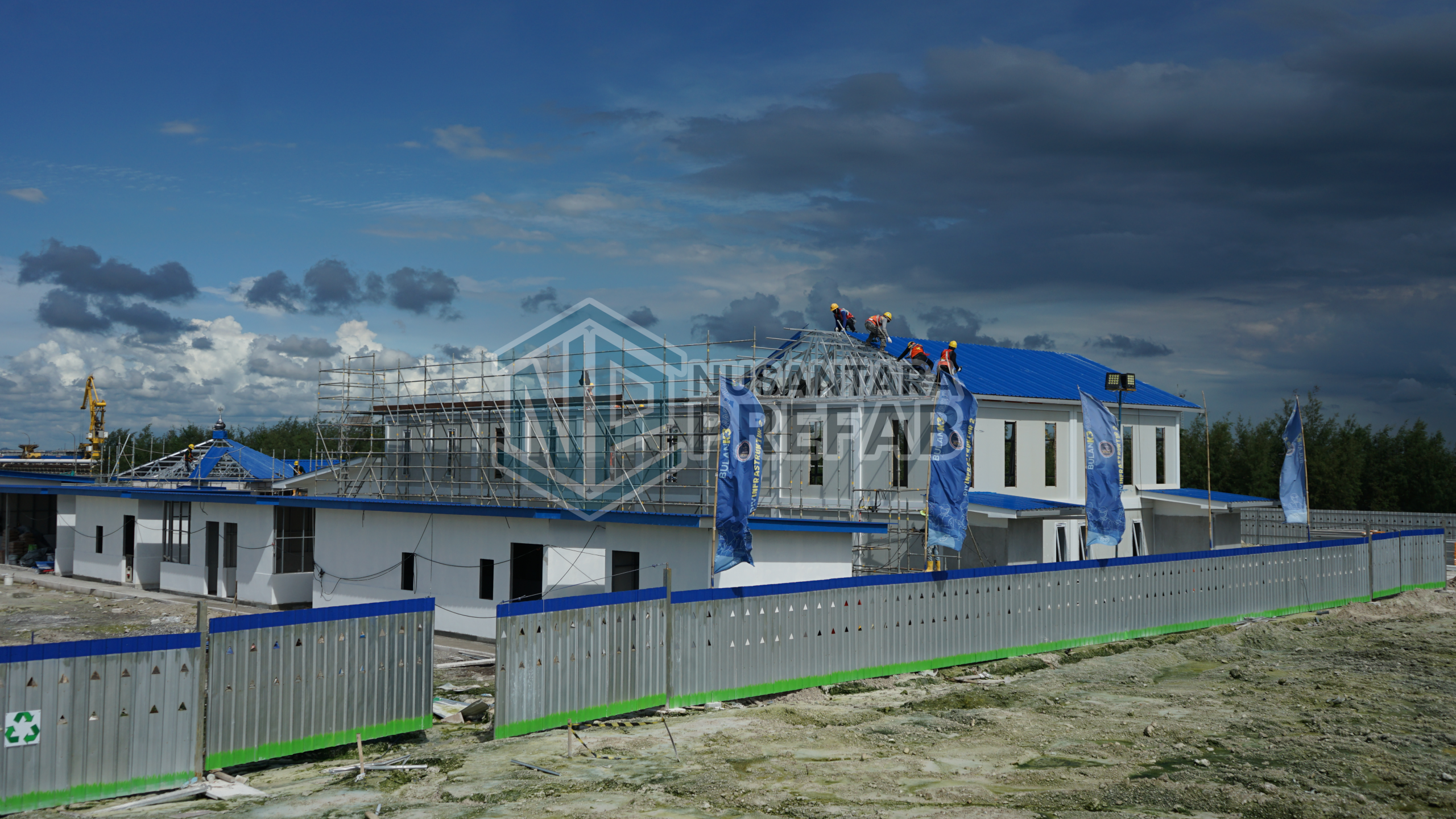 Desain Eksterior Modular Box Nusantara Prefab