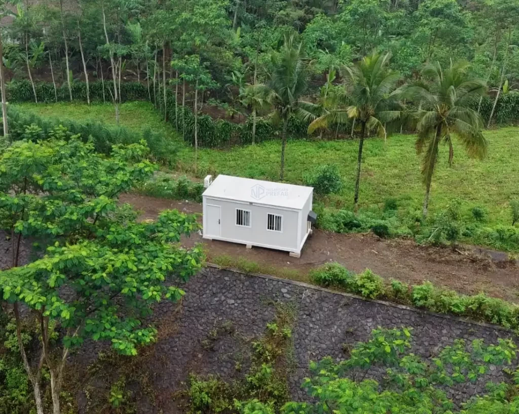 Modular Box di Proyek Debris Flow Semeru