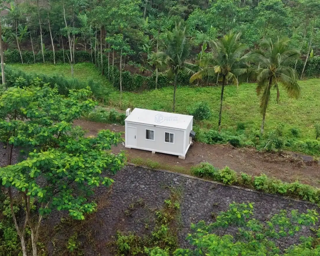 Modular Box di Proyek Debris Flow Semeru