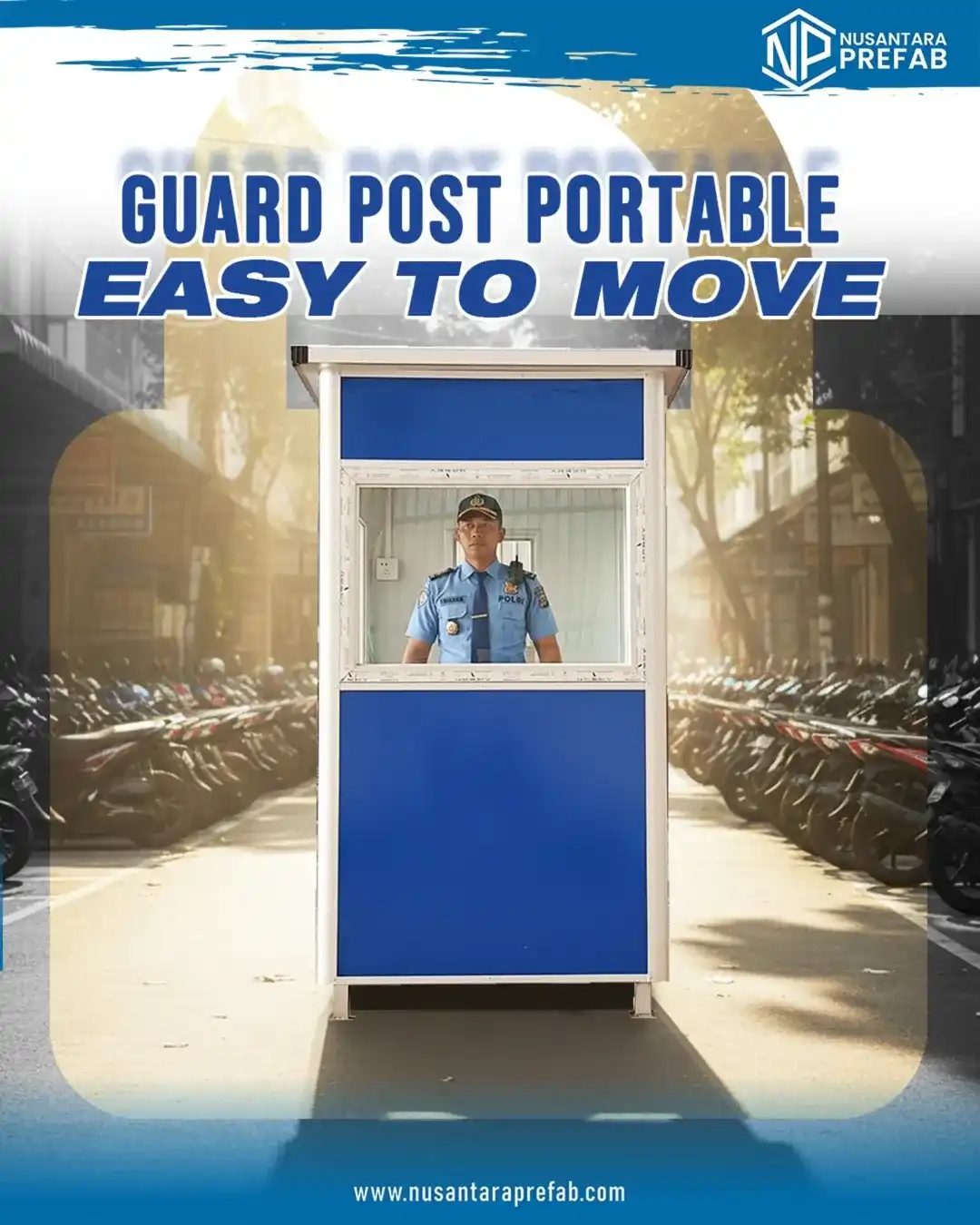 Guard Post Portable Nusantara Prefab