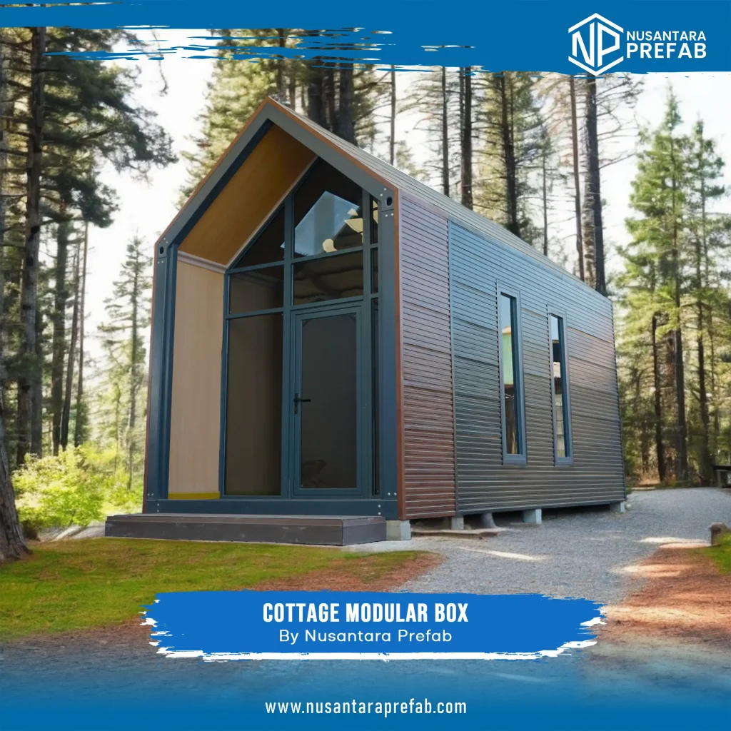 Cottage Siap Huni Nusantara Prefab